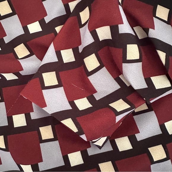 Zara geometric midi dress XS -READ - Picture 8 of 14